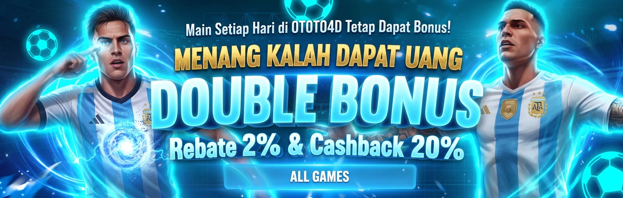 Bonus Cashback dan Rollingan ototo4d